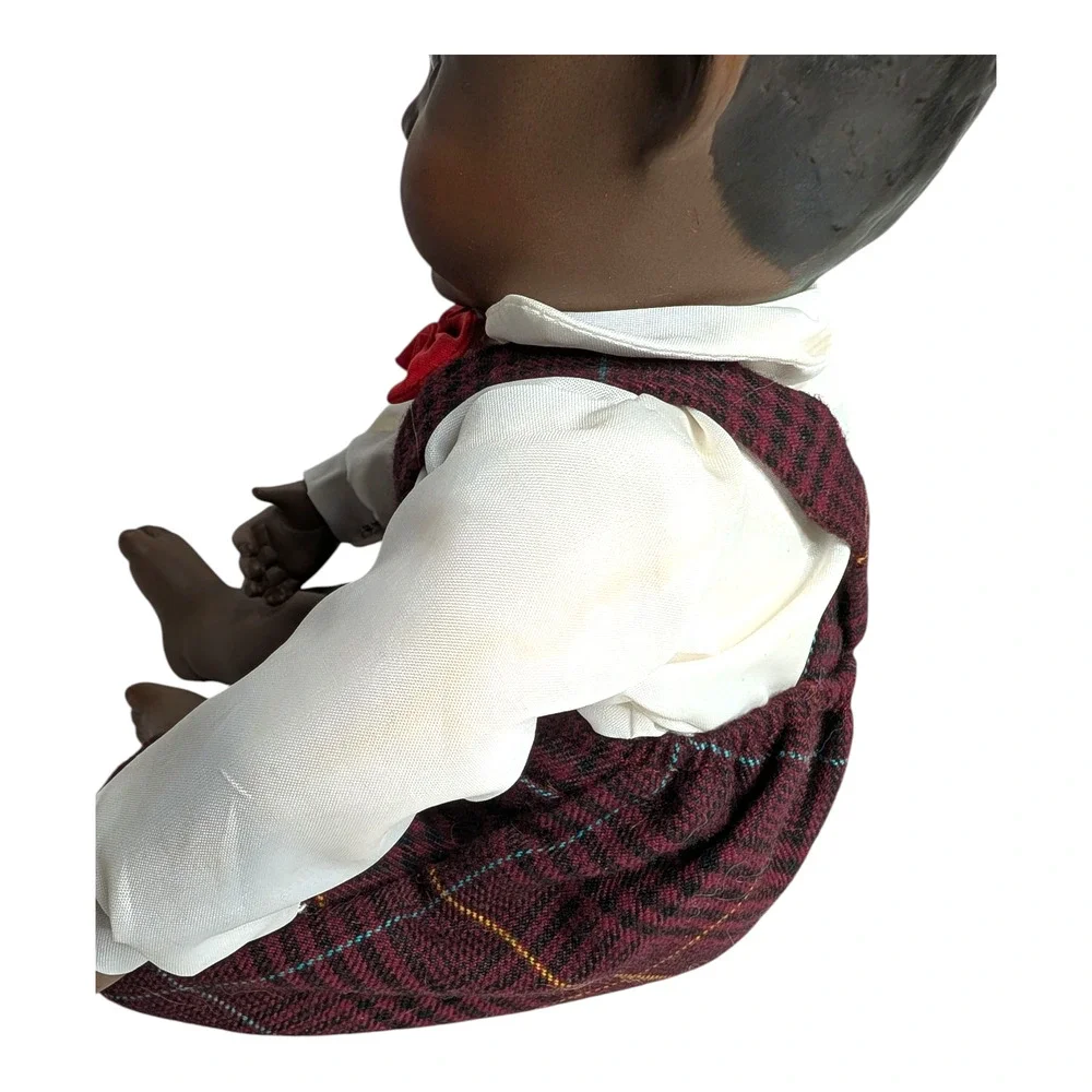 Ashton Drake Yolanda Bello "David" Porcelain African American Boy Baby Doll Vtg - Picture 6 of 7